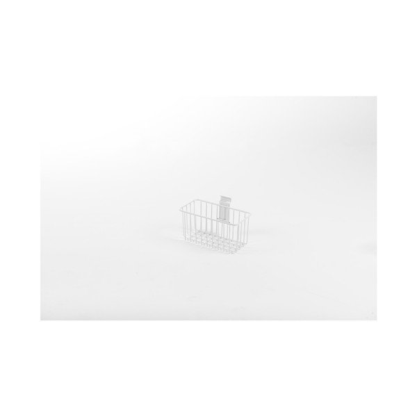 Balta piekaramā uzglabāšanas kaste Compactor Merho, 20 x 11,2 x 13 cm-image-1