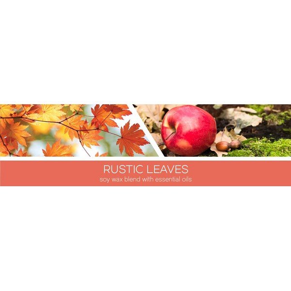 Aromātiskā sojas vaska svece degšanas laiks 35 h Rustic Leaves – Goose Creek-image-1