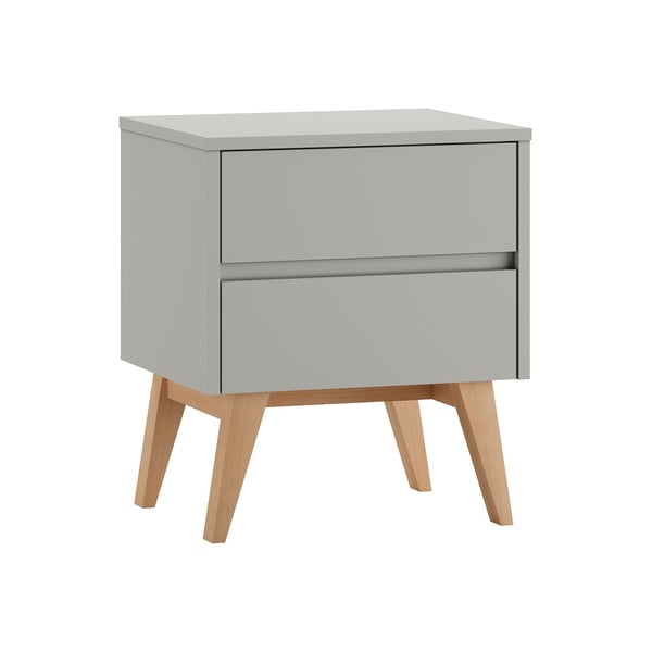 Pelēks bērnu naktsskapītis Swing – Pinio-image-2