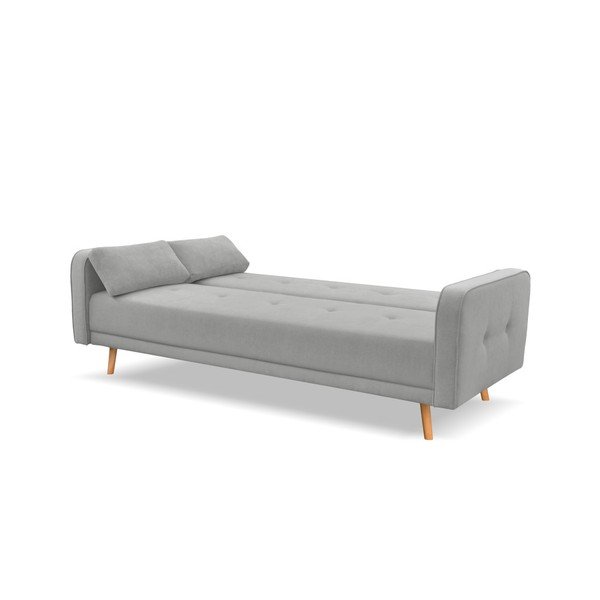 Tumši pelēks izvelkamais dīvāns Cosmopolitan Design Stuttgart, 212 cm-image-2