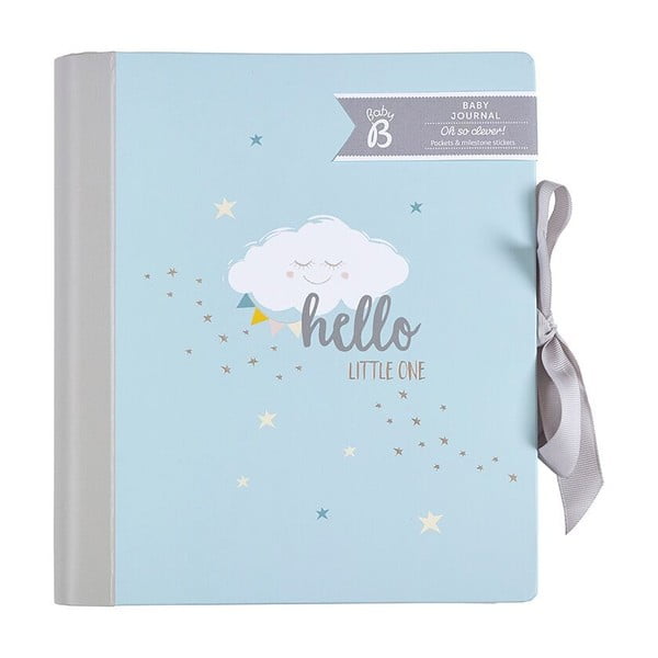 Zilā bērna dienasgrāmata Busy B