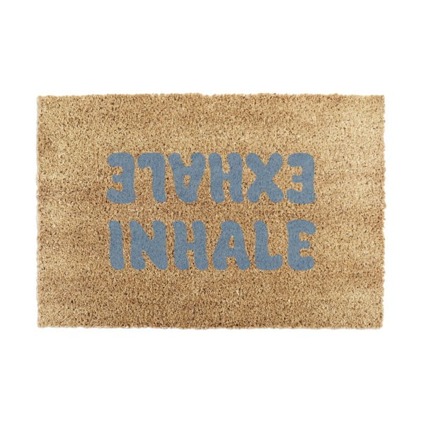 Kokosšķiedras kājslauķis 60x90 cm Inhale Exhale – Artsy Doormats