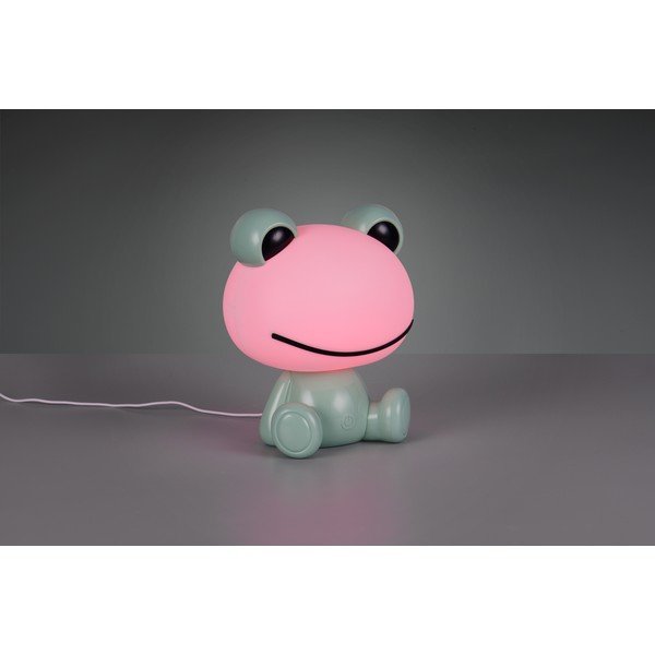 Zaļa LED bērnu lampa Hopper – Reality-image-3