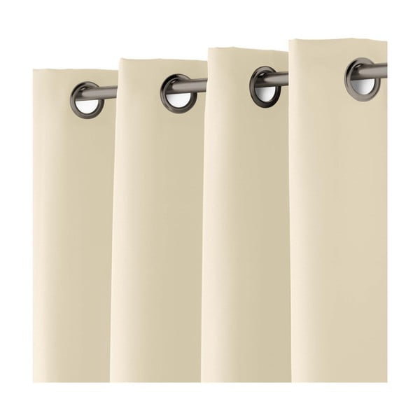 Bēšs aizkars 140x180 cm Essentiel – douceur d'intérieur-image-1