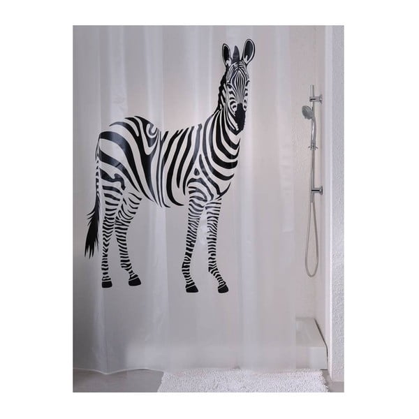 Dušas aizkars Zebra, 180x180 cm