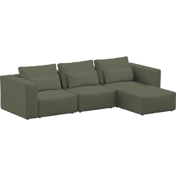Zaļš stūra dīvāns (ar maināmu stūri) Riposo Ottimo – Sit Sit