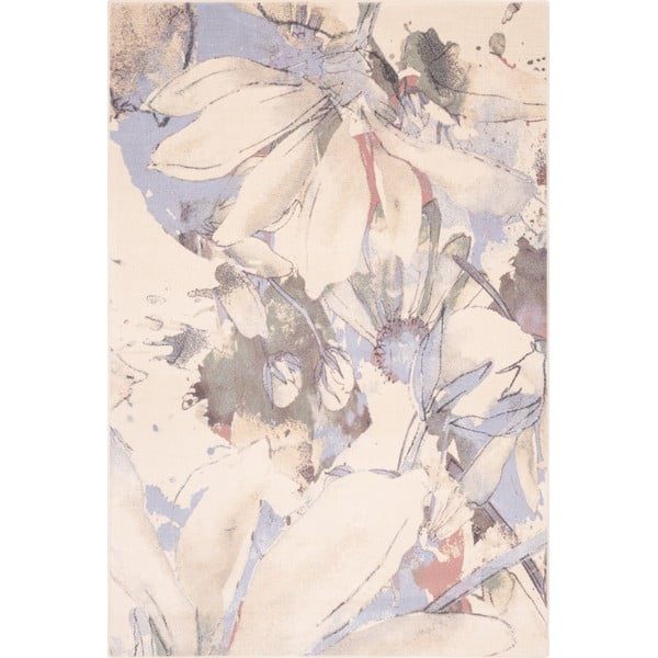 Krēmkrāsas vilnas paklājs 200x300 cm Lilia – Agnella