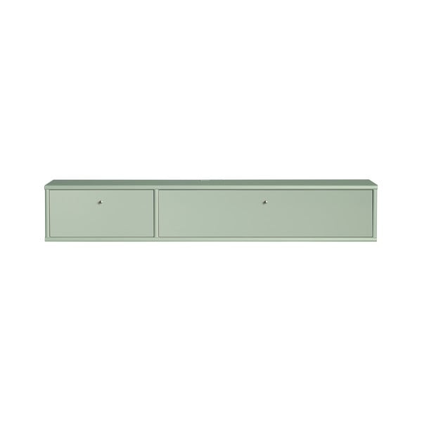 Gaiši zaļš TV galdiņš 136x22 cm Mistral – Hammel Furniture