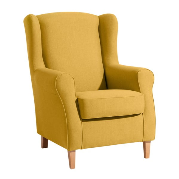 Dzeltens krēsls Max Winzer Lorris Yellow