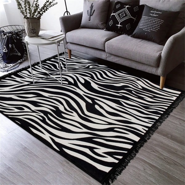 Abpusēji mazgājams paklājs Kate Louise Doube Sided Rug Zebra, 160 x 250 cm-image-4