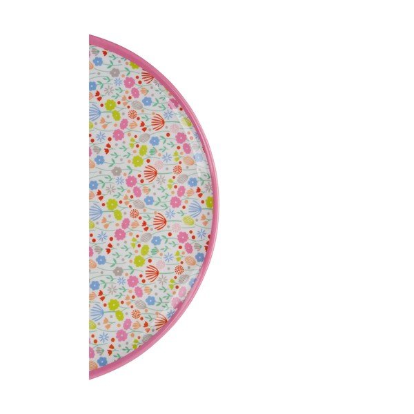 Krāsains šķīvis ar ziedu motīvu Premier Housewares Casey, ⌀ 25 cm-image-1