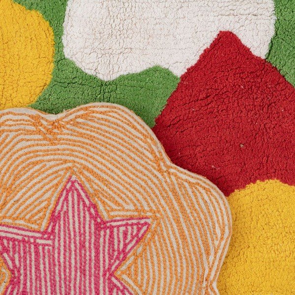 Kokvilnas bērnu paklājs ø 150 cm Flowers – Ixia-image-3