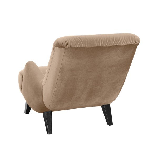 Bēšs krēsls ar melnām kājām Max Winzer Brandford Suede-image-1