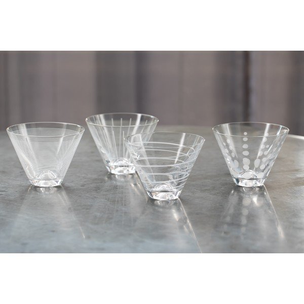 4 martini glāžu komplekts Mikasa Cheers-image-1
