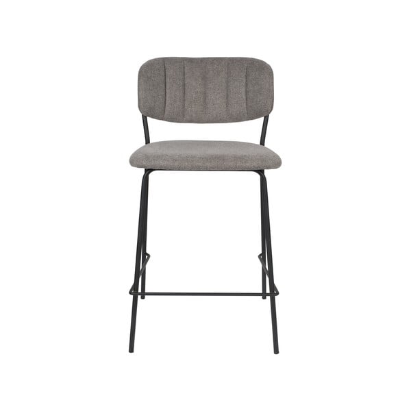 Pelēki bāra krēsli (2 gab.) 89 cm Jolien – White Label-image-2