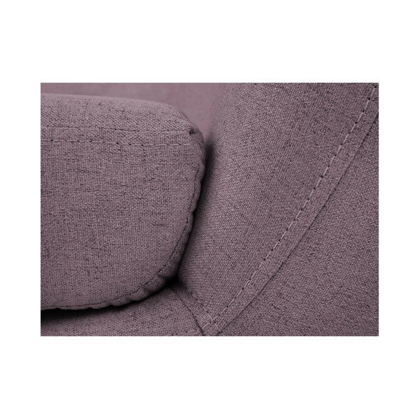 Rozā krēsls ar brūnām kājām Mazzini Sofas Piemont-image-4