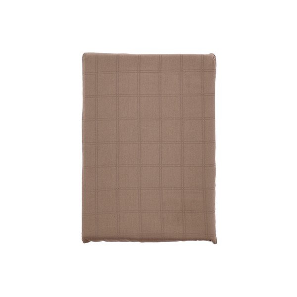 Brūna divguļamā damasta gultas veļa 200x220 cm Clear – Södahl-image-2