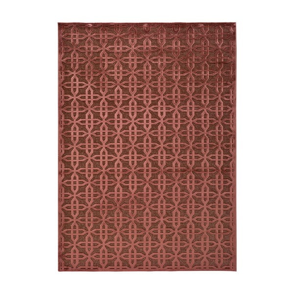 Sarkans viskozes paklājs Universal Margot Copper, 60 x 110 cm