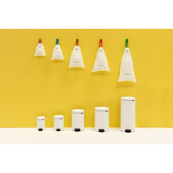 Balta tērauda atkritumu tvertne ar pedāli 30 l NewIcon – Brabantia-image-4