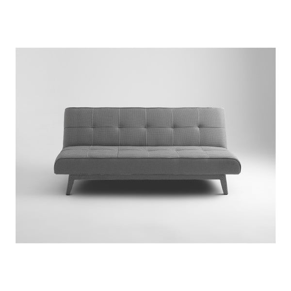 Pielāgotas formas režīmi Melnā un baltā divguļamā dīvānu gulta