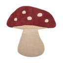 Sarkans vilnas bērnu paklājs 85x90 cm Mushroom – Bloomingville Mini