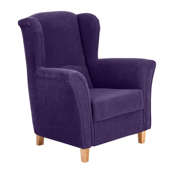 Violets atzveltnes krēsls Max Winzer Agnetha Velvet