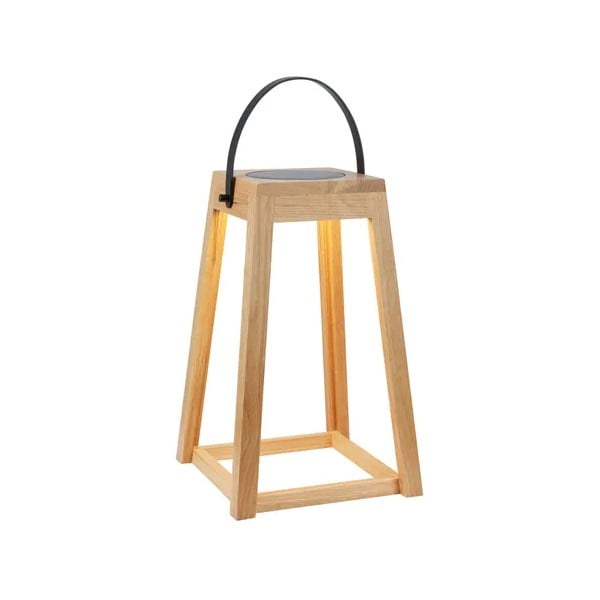 Brūna āra LED laterna ar saules baterijām/ar USB (augstums 54 cm) Nordic – Markslöjd-image-3