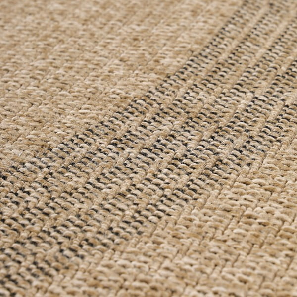 Melns/bēšs apaļš āra paklājs ø 160 cm Comilla – Ayyildiz Carpets-image-2