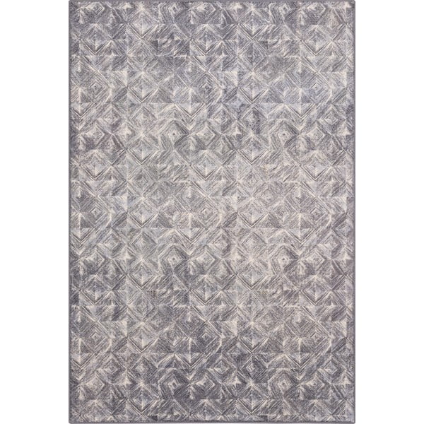 Pelēks vilnas paklājs 160x240 cm Moire – Agnella