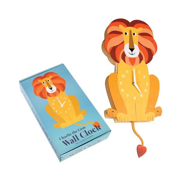 Koka pulkstenis Rex London Charlie The Lion-image-3