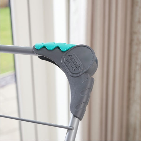 Trīs līmeņu drēbju žāvētājs sudraba krāsā – Addis-image-1