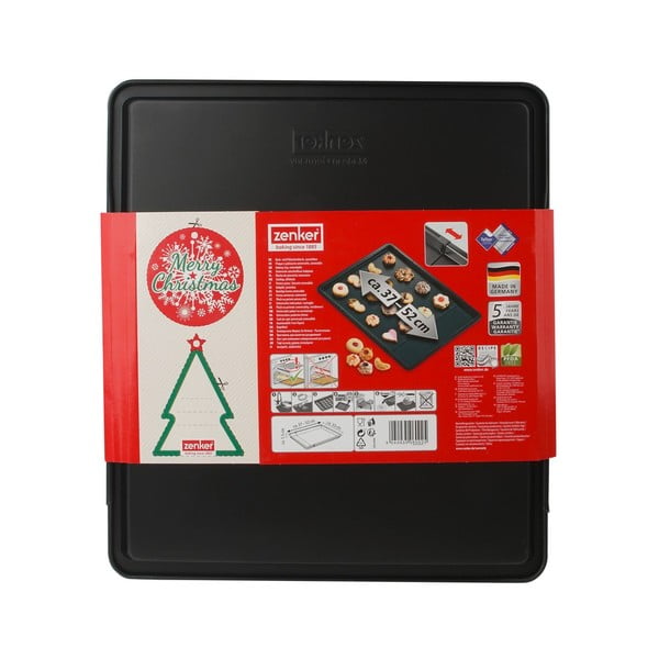 Regulējama cepšanas paplāte Zenker Sparkling Christmas, 37 - 52 x 33 cm-image-2