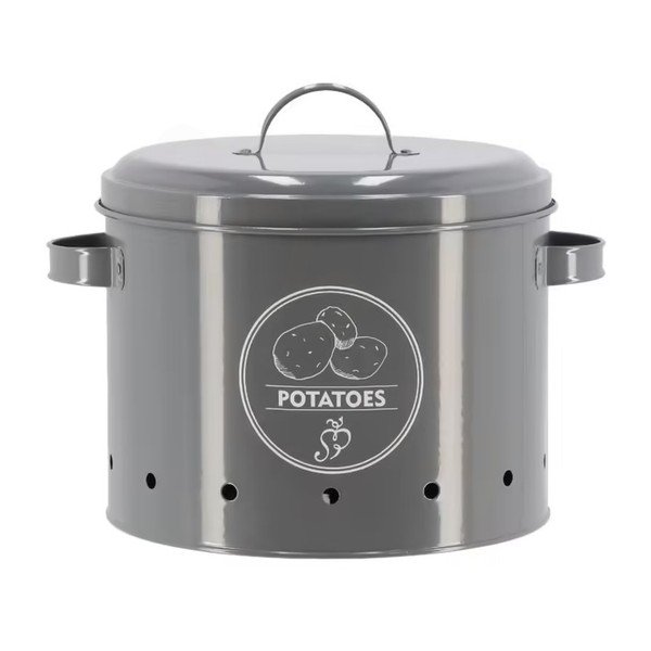 Tērauda pārtikas uzglabāšanas konteiners kartupeļiem Secret Du Potager – Esschert Design