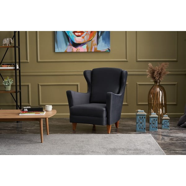 Tumši pelēks krēsls Lola Brejer – Artie-image-4