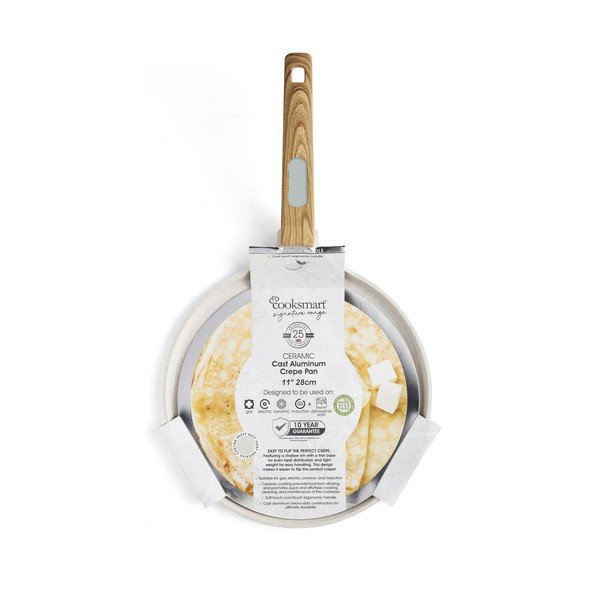 Pankūku panna ar keramikas pārklājumu ø 28 cm Signature Range – Cooksmart ®-image-2