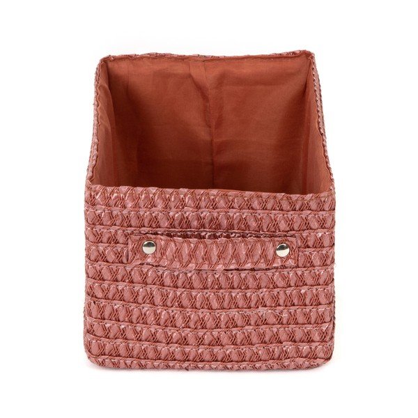 Sarkans uzglabāšanas grozs Compactor Lilou Basket Terracotta-image-3