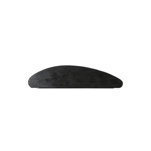 Melns mango masīvkoka sienas plaukts 110 cm Ginosa – Light & Living-image-1