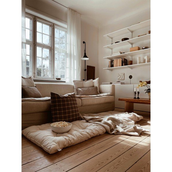 Matracis ar uzglabāšanas maisu Karup Design Bed In A Bag Creamy-image-1