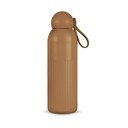 Brūna nerūsējošā tērauda termopudele ar salmiņu 500 ml Tekla – Sagaform