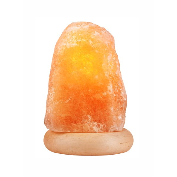 Oranža sāls lampa, augstums 16 cm Sally – LAMKUR