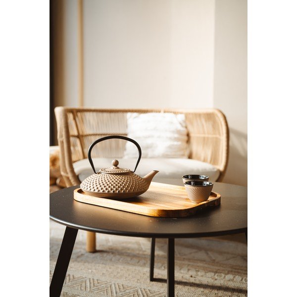 Bēšas čuguna tasītes (2 gab.) 100 ml Xilin – Bredemeijer-image-1