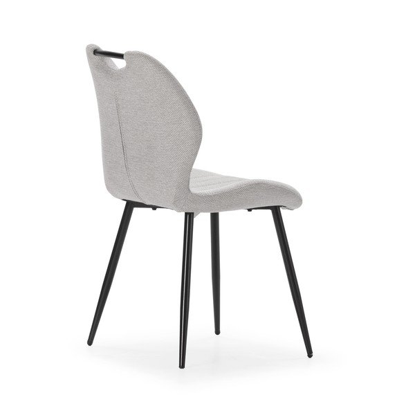 Gaiši pelēki pusdienu krēsli (4 gab.) Muli – Marckeric-image-4