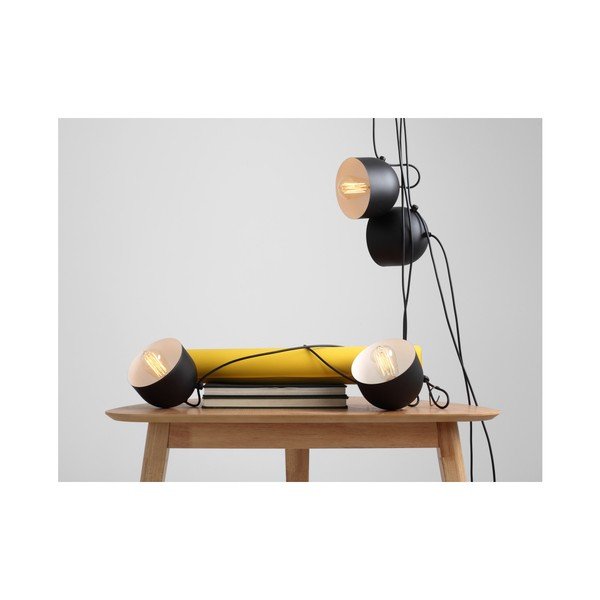 Melna griestu lampa ar 4 spuldzēm CustomForm Popo-image-3
