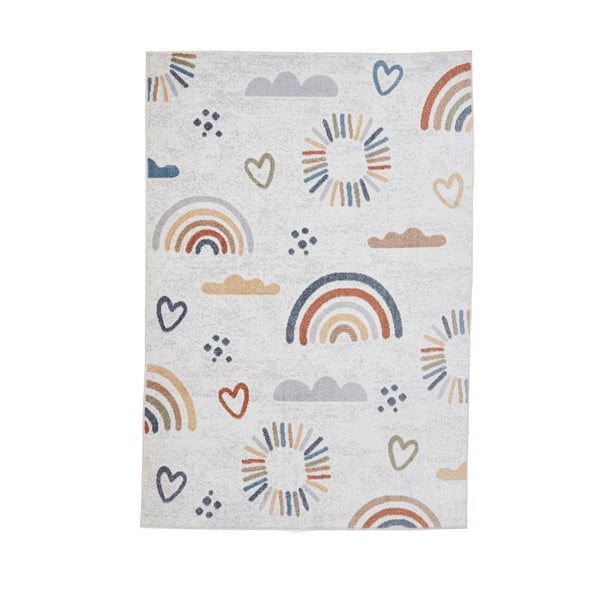 Krēmkrāsas bērnu paklājs 120x170 cm Vida Kids Rainbow – Think Rugs