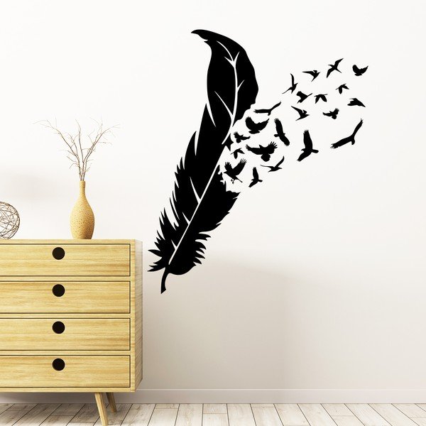 Ambiance Feather Birds uzlīme-image-1