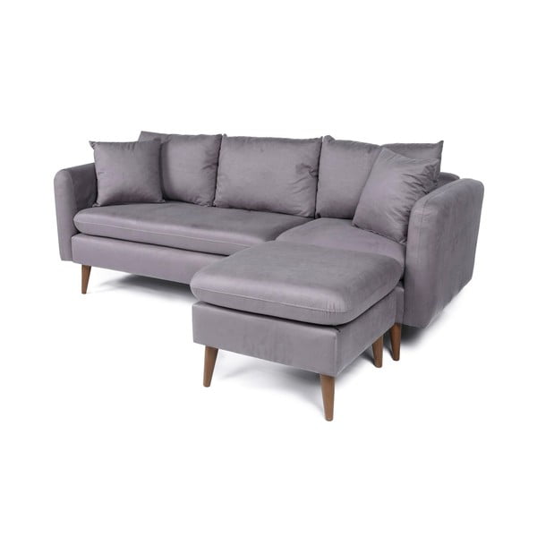 Gaiši pelēks dīvāns 215 cm Sofia – Balcab Home-image-3