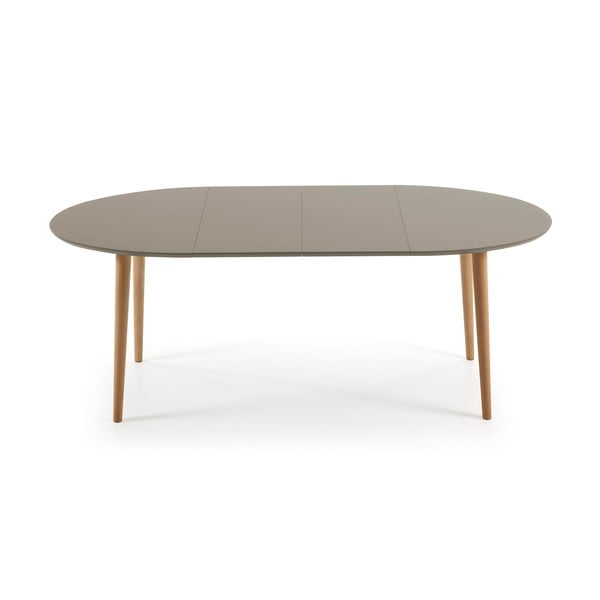 Izvelkams ēdamgalds no dižskābarža koka Kave Home Oakland, 120 x 90 cm-image-3