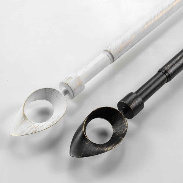 Metāla pagarināma aizkaru stanga 120–210 cm Ovalon – douceur d'intérieur-image-1