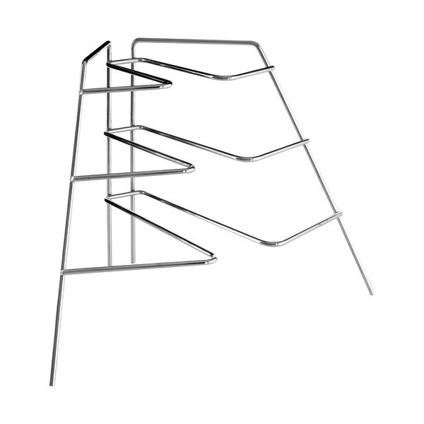 Sudraba krāsas metāla papildu virtuves plaukts 37x25 cm Wallis – Premier Housewares-image-1