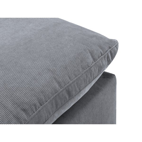 Pelēka modulārā dīvāna stūra daļa Windsor & Co Sofas Galaxy, kreisais stūris-image-4